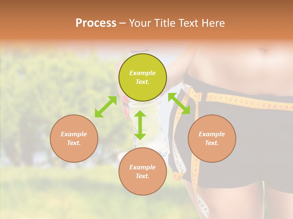 Exercise Bottle Fit PowerPoint Template