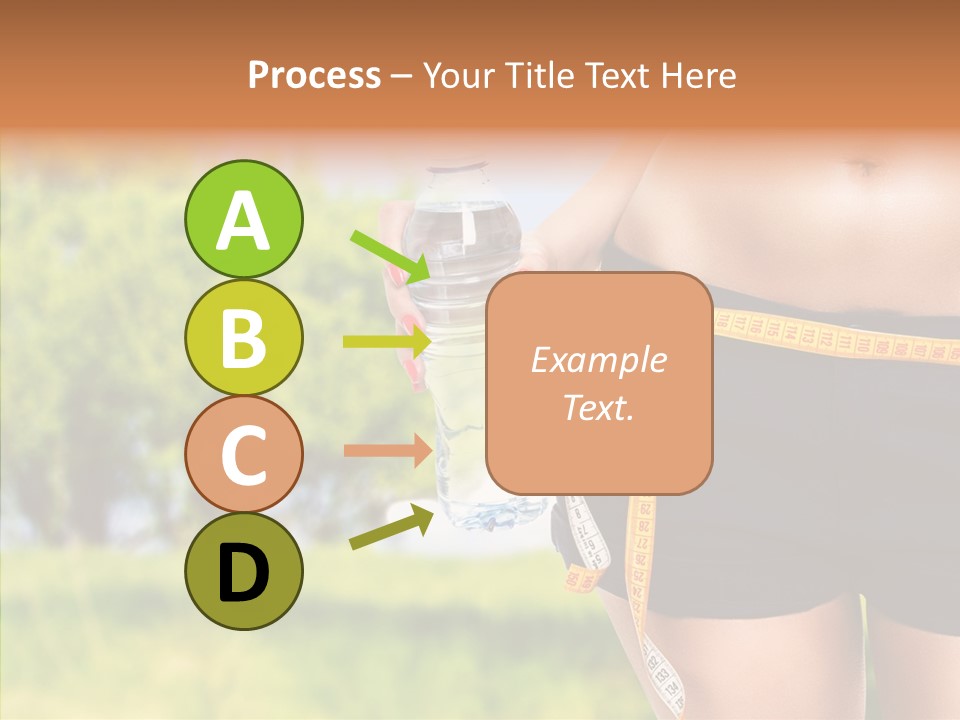 Exercise Bottle Fit PowerPoint Template