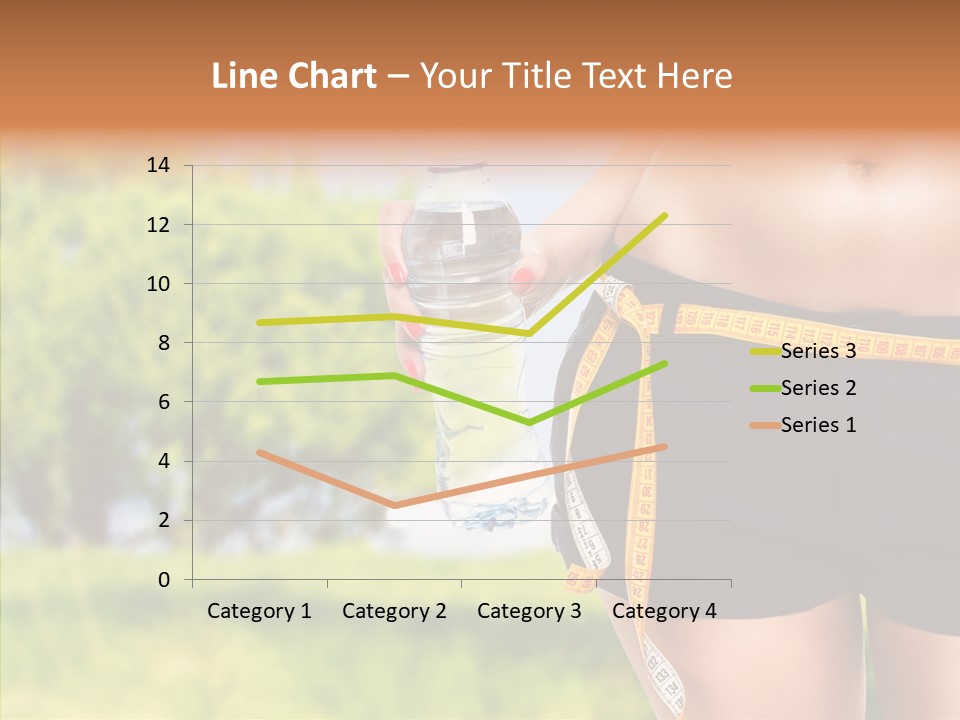 Exercise Bottle Fit PowerPoint Template
