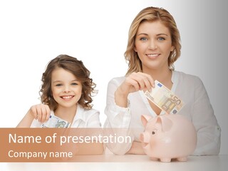 Children Small Beautiful PowerPoint Template