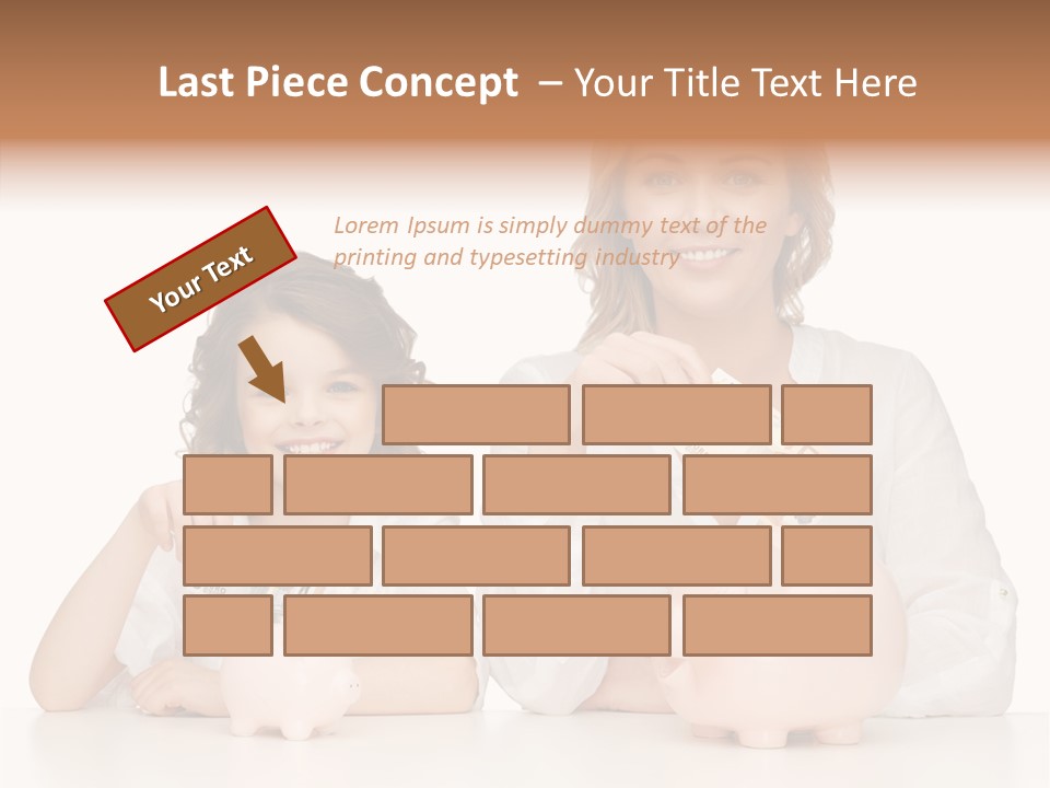 Children Small Beautiful PowerPoint Template