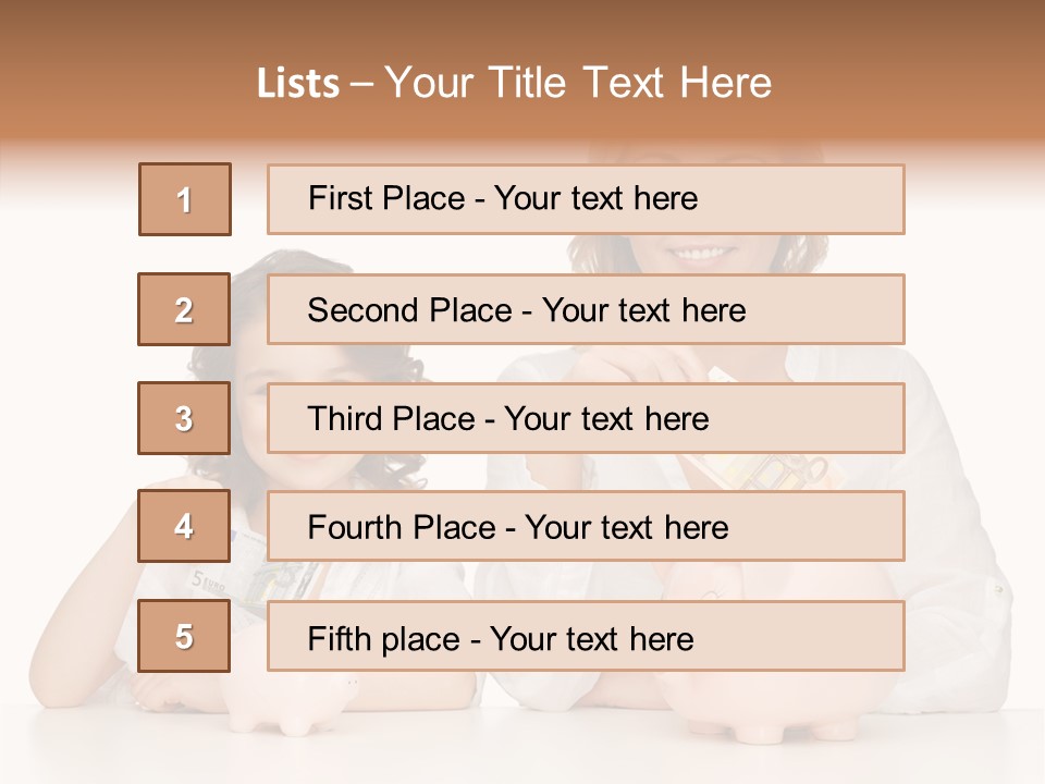 Children Small Beautiful PowerPoint Template