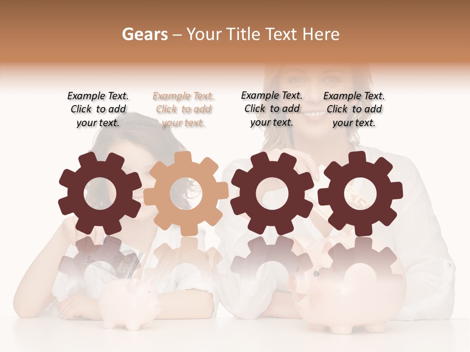 Children Small Beautiful PowerPoint Template