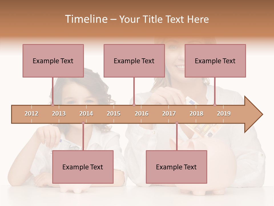 Children Small Beautiful PowerPoint Template