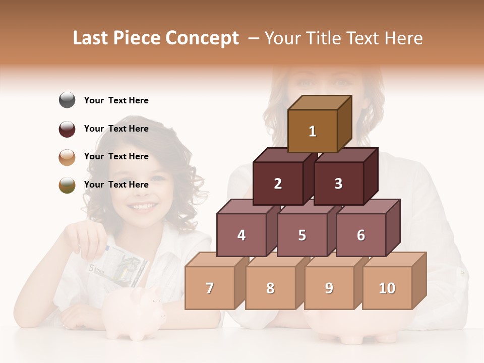 Children Small Beautiful PowerPoint Template