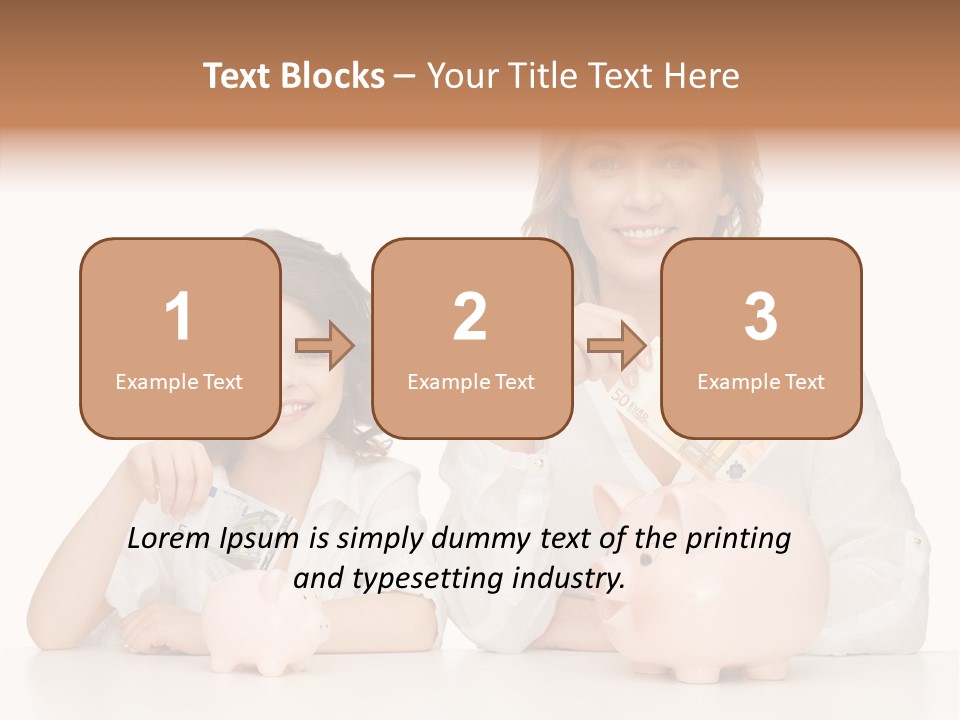 Children Small Beautiful PowerPoint Template