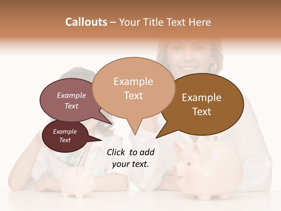 Children Small Beautiful PowerPoint Template