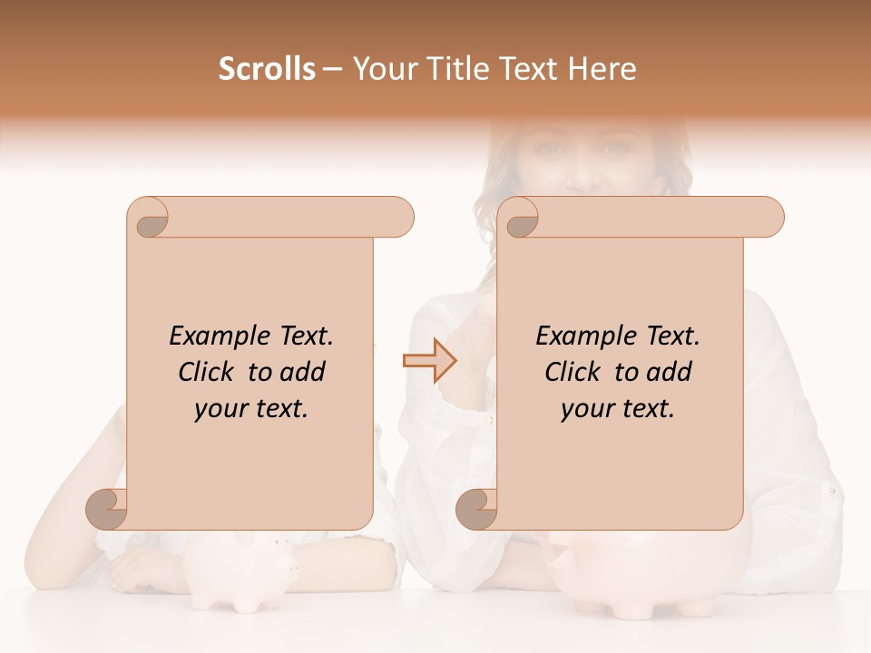 Children Small Beautiful PowerPoint Template
