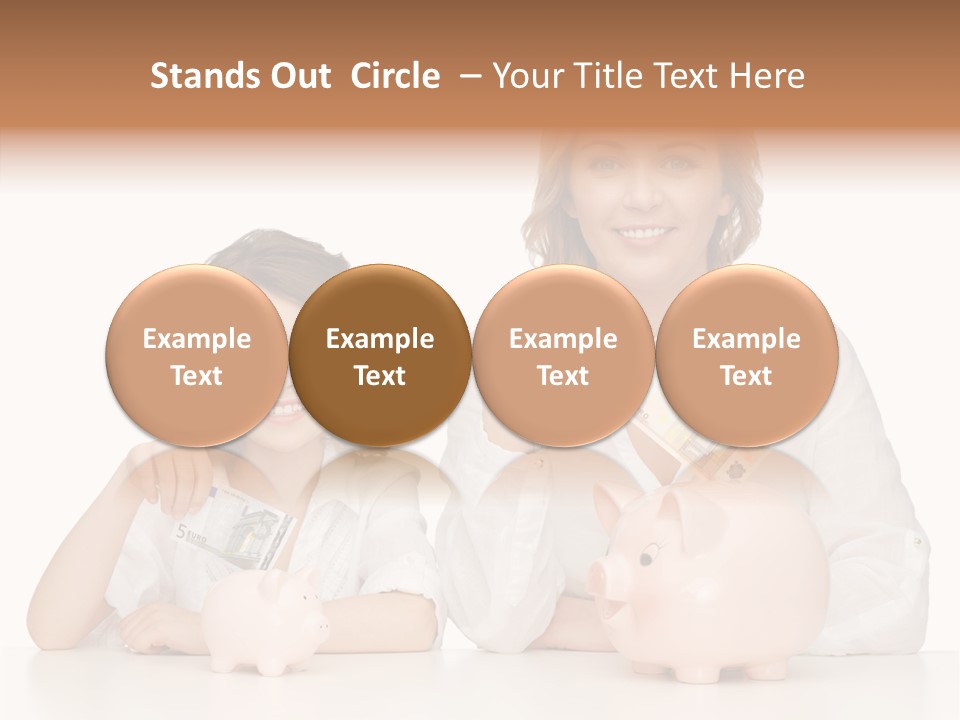 Children Small Beautiful PowerPoint Template