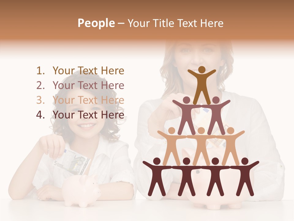 Children Small Beautiful PowerPoint Template