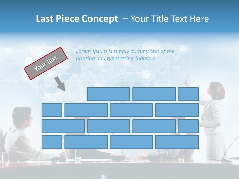Talking Executives Media PowerPoint Template
