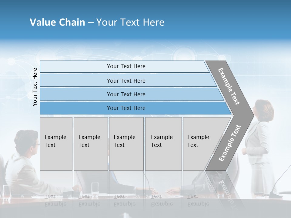 Talking Executives Media PowerPoint Template