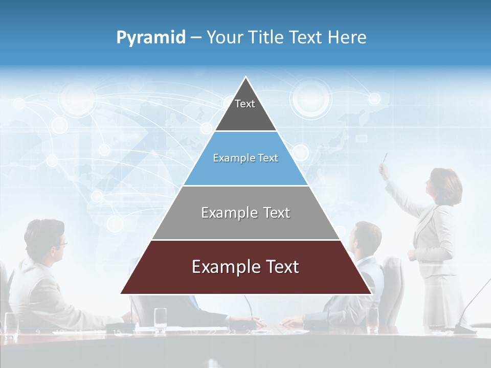 Talking Executives Media PowerPoint Template