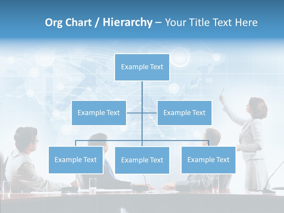 Talking Executives Media PowerPoint Template