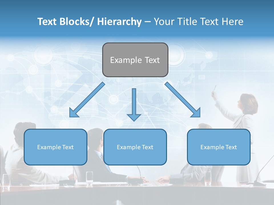Talking Executives Media PowerPoint Template