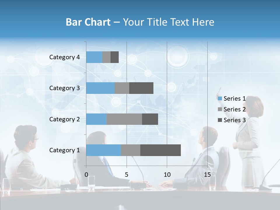 Talking Executives Media PowerPoint Template