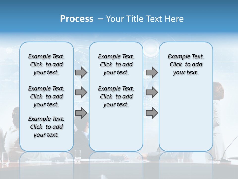 Talking Executives Media PowerPoint Template