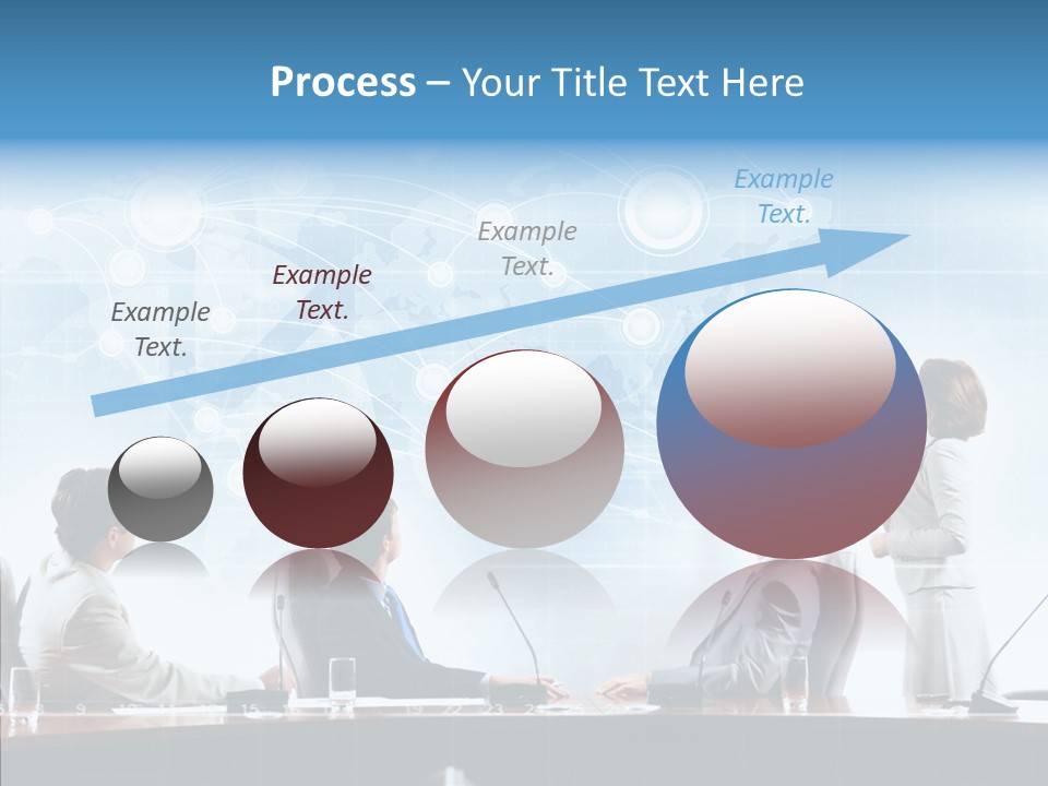 Talking Executives Media PowerPoint Template