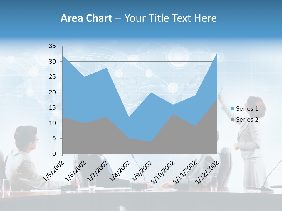 Talking Executives Media PowerPoint Template