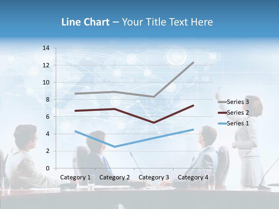 Talking Executives Media PowerPoint Template