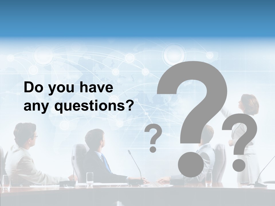 Talking Executives Media PowerPoint Template