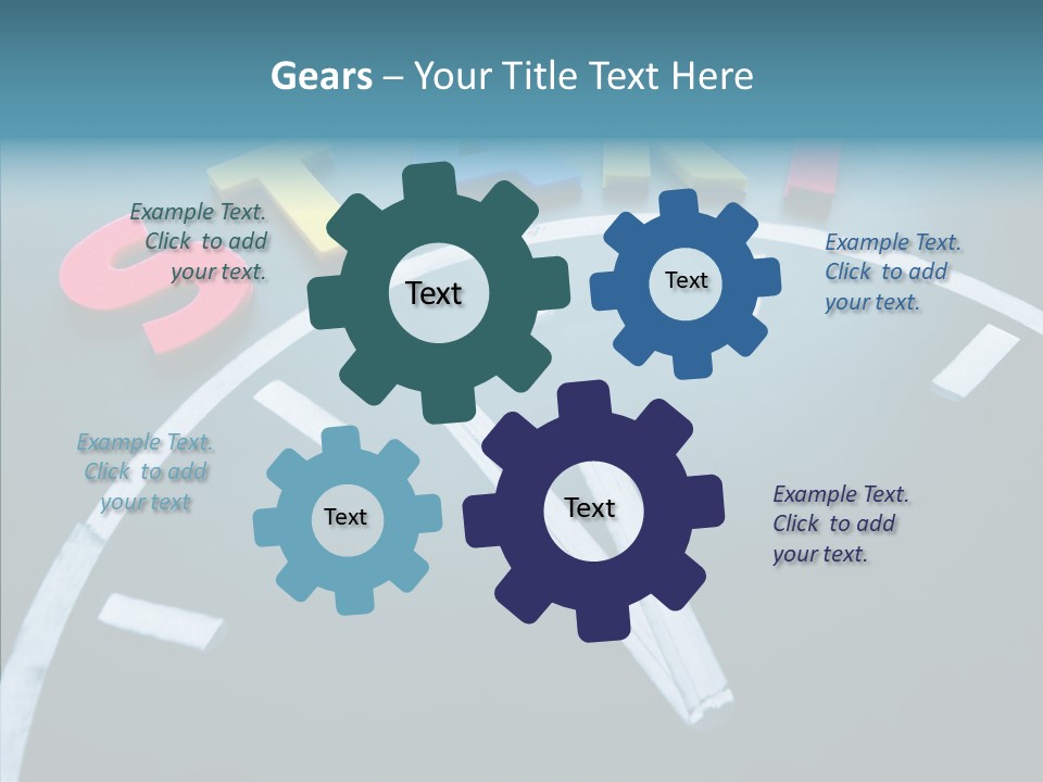 Build Chalkboard Affect PowerPoint Template