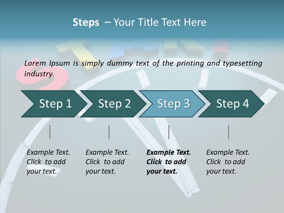 Build Chalkboard Affect PowerPoint Template