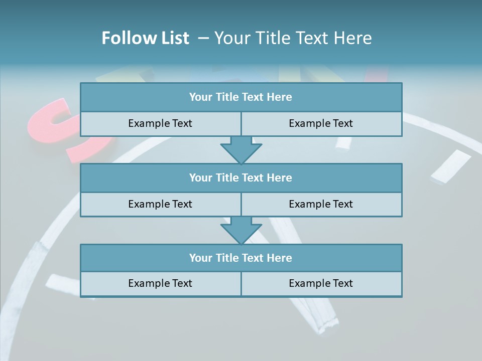 Build Chalkboard Affect PowerPoint Template