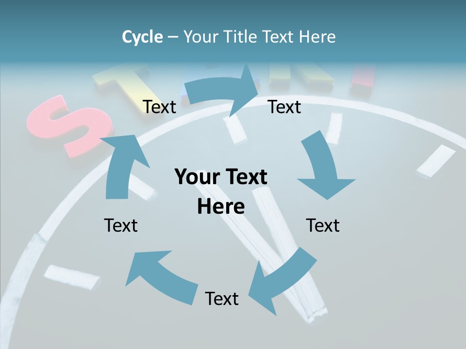 Build Chalkboard Affect PowerPoint Template