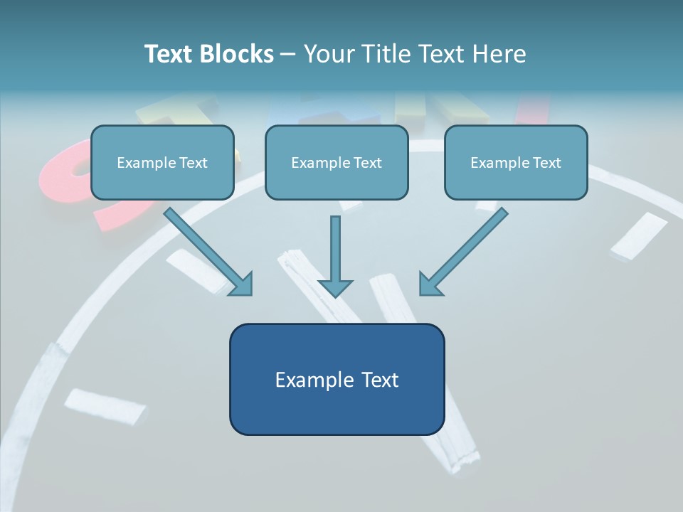 Build Chalkboard Affect PowerPoint Template