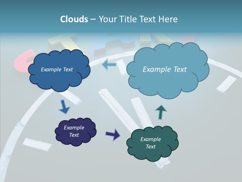 Build Chalkboard Affect PowerPoint Template