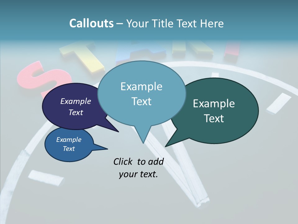 Build Chalkboard Affect PowerPoint Template