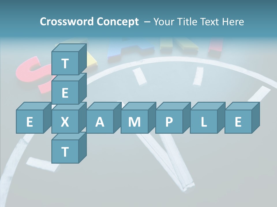 Build Chalkboard Affect PowerPoint Template
