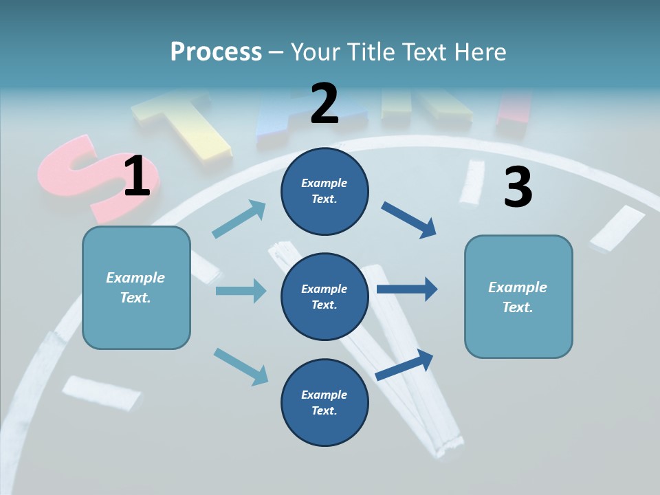 Build Chalkboard Affect PowerPoint Template