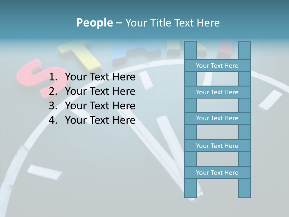Build Chalkboard Affect PowerPoint Template