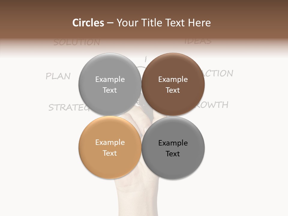 Growth Beginnings Working PowerPoint Template