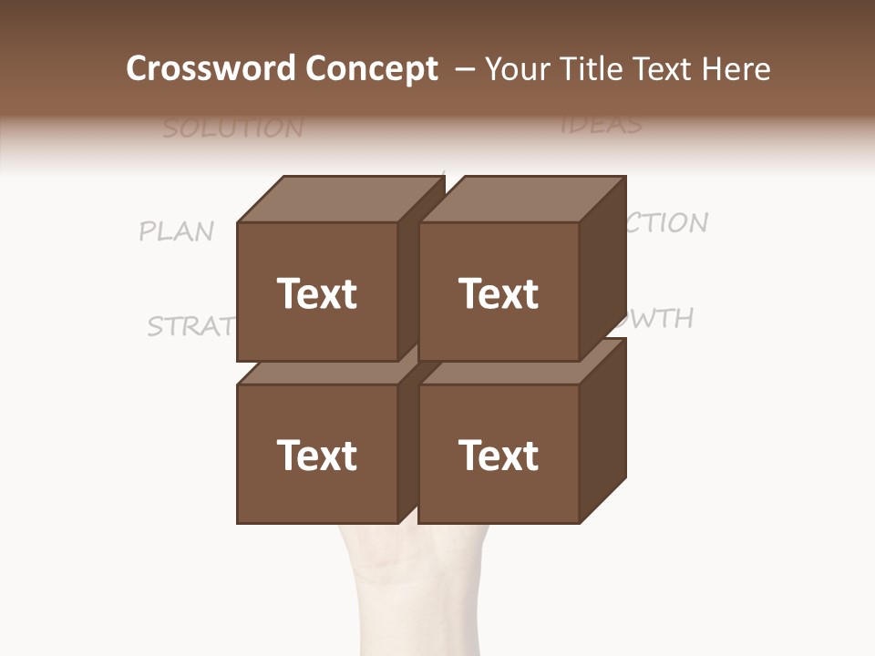 Growth Beginnings Working PowerPoint Template