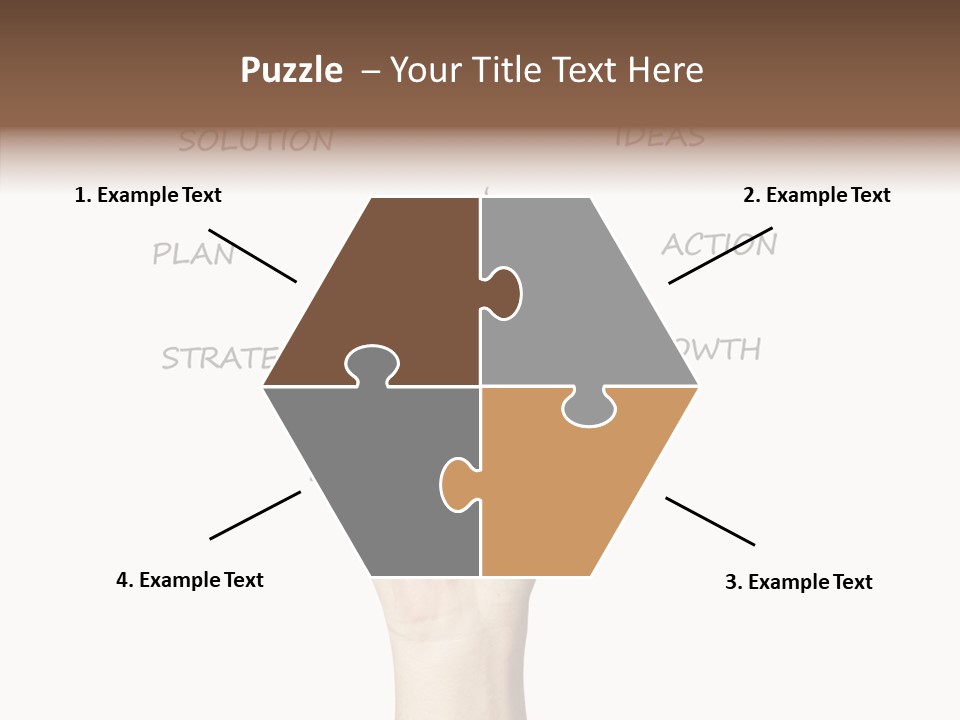 Growth Beginnings Working PowerPoint Template