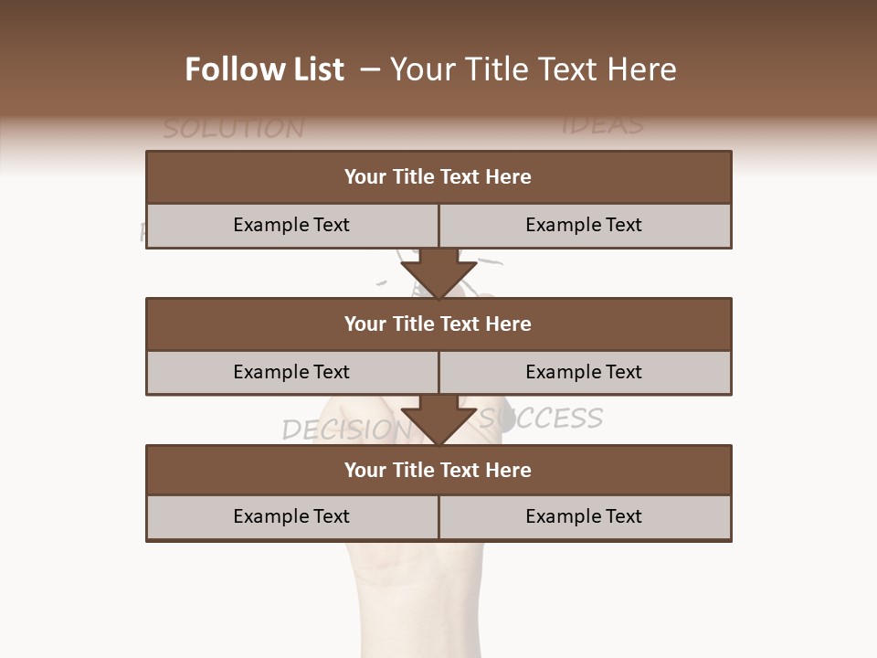 Growth Beginnings Working PowerPoint Template