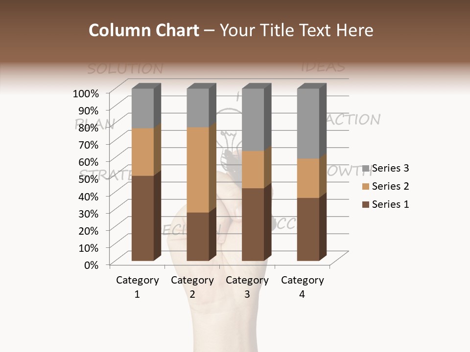 Growth Beginnings Working PowerPoint Template