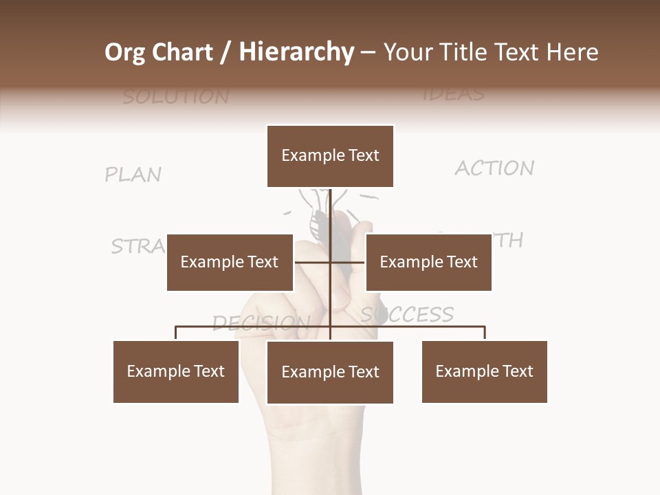 Growth Beginnings Working PowerPoint Template