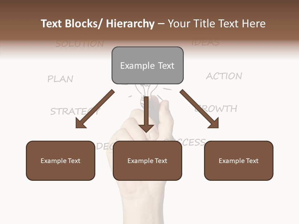 Growth Beginnings Working PowerPoint Template