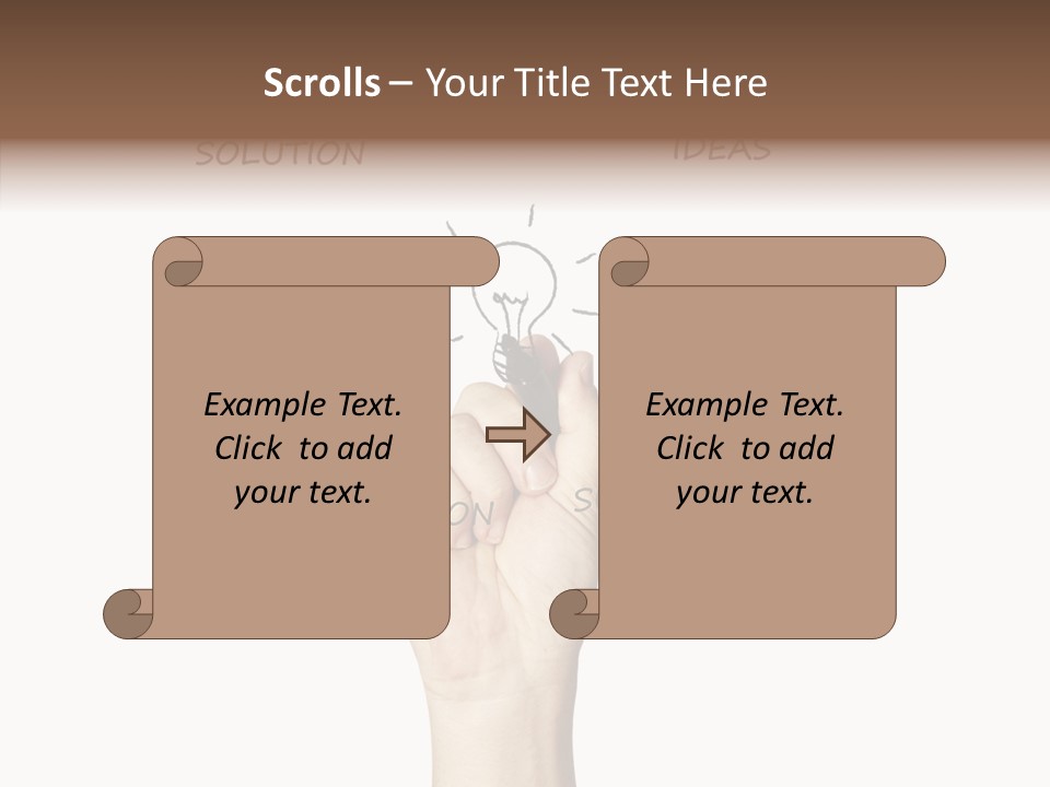 Growth Beginnings Working PowerPoint Template