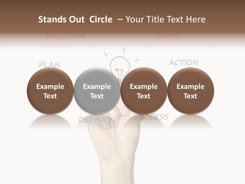 Growth Beginnings Working PowerPoint Template