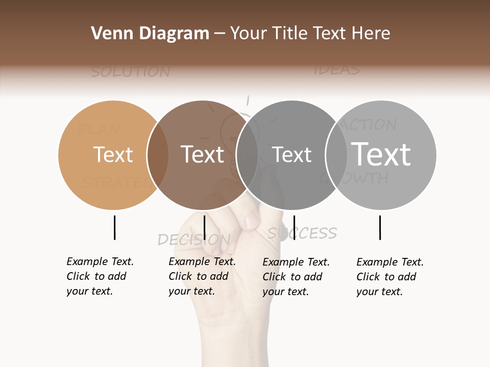 Growth Beginnings Working PowerPoint Template