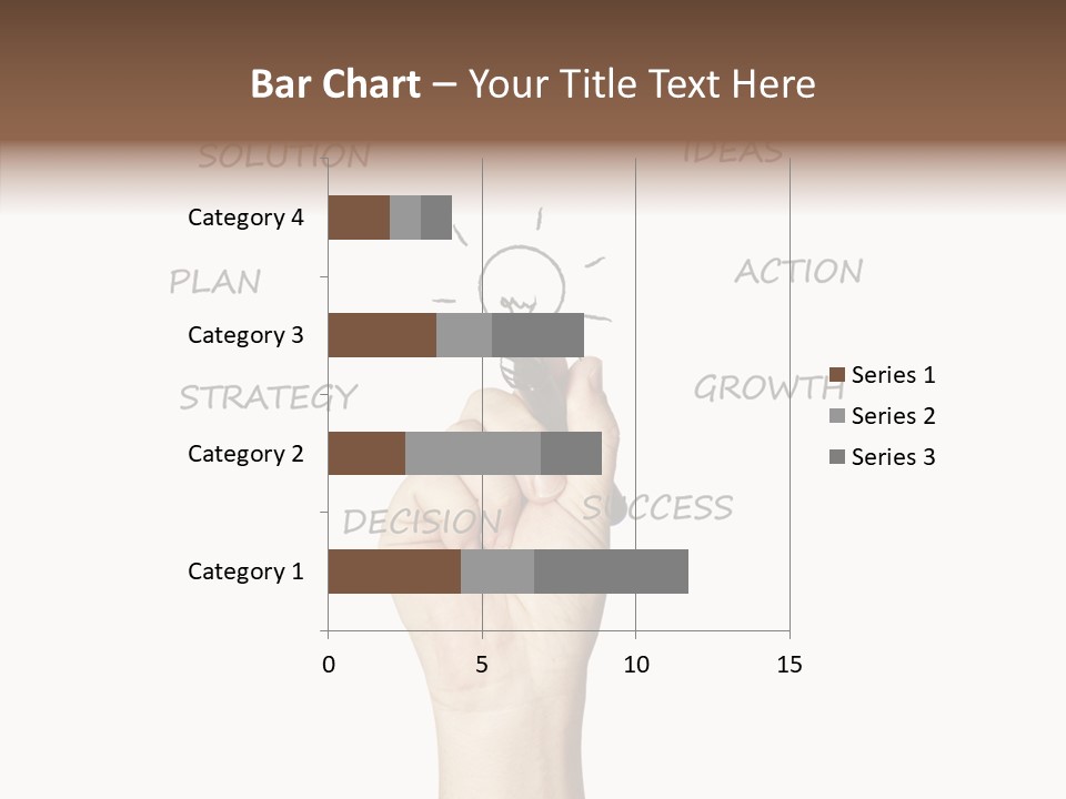 Growth Beginnings Working PowerPoint Template
