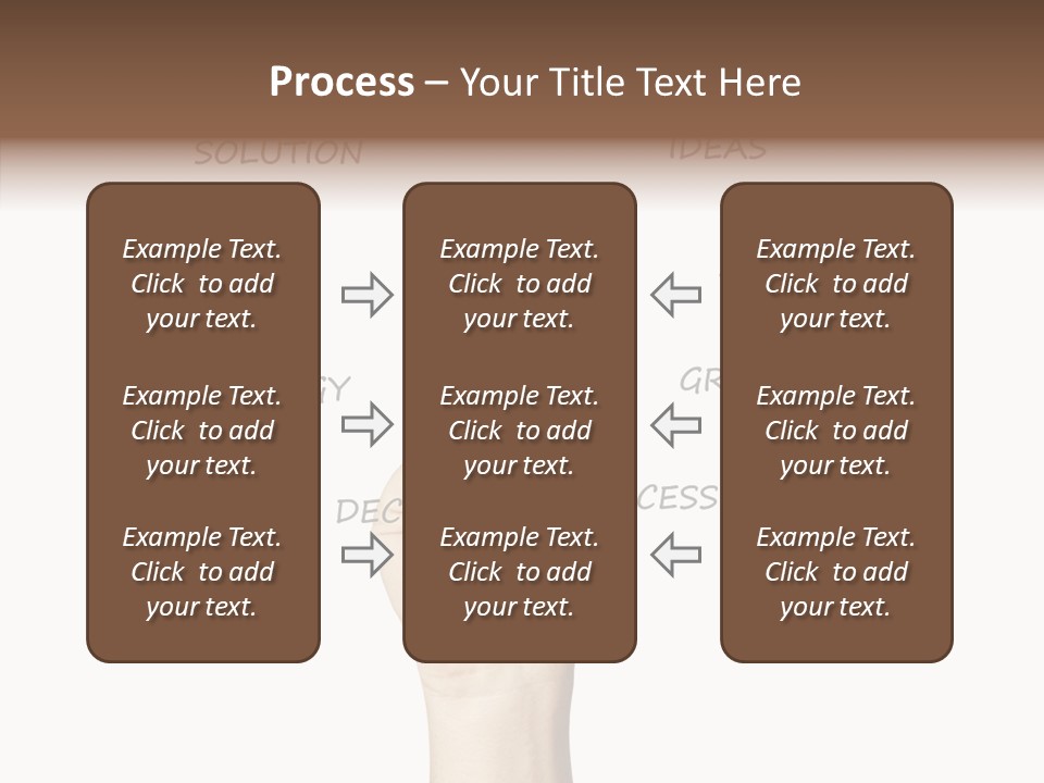 Growth Beginnings Working PowerPoint Template