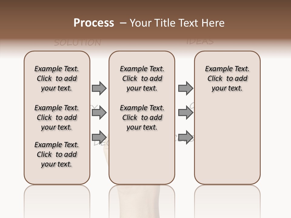 Growth Beginnings Working PowerPoint Template