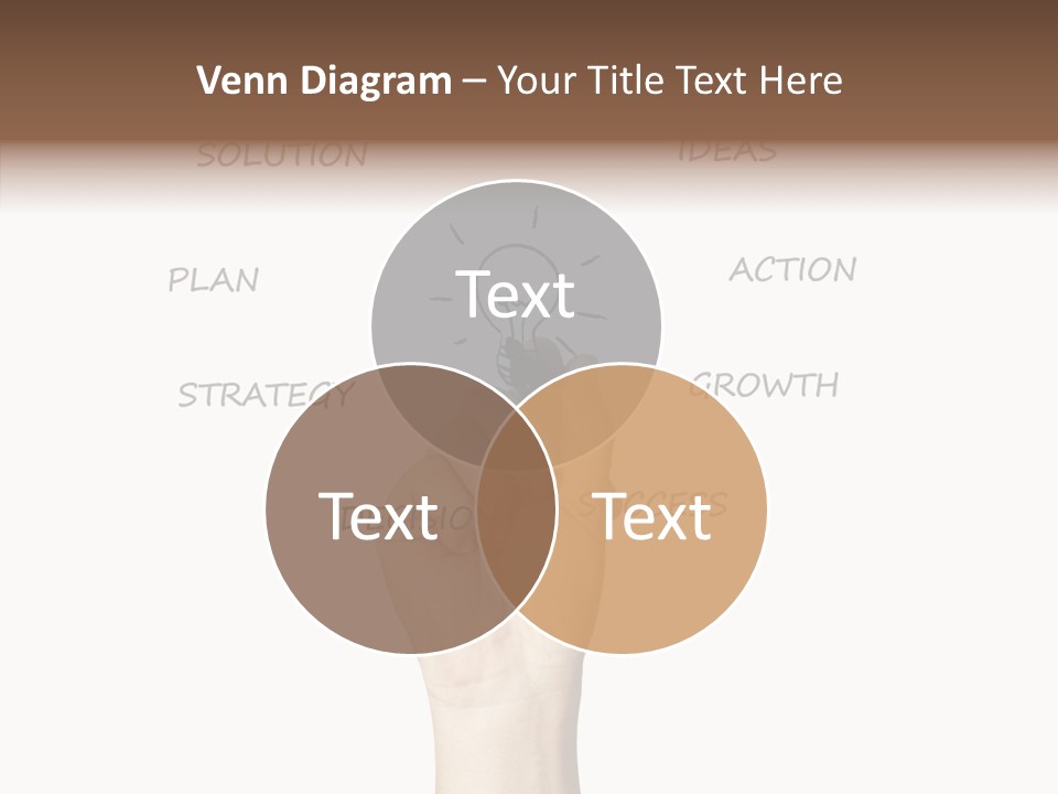 Growth Beginnings Working PowerPoint Template