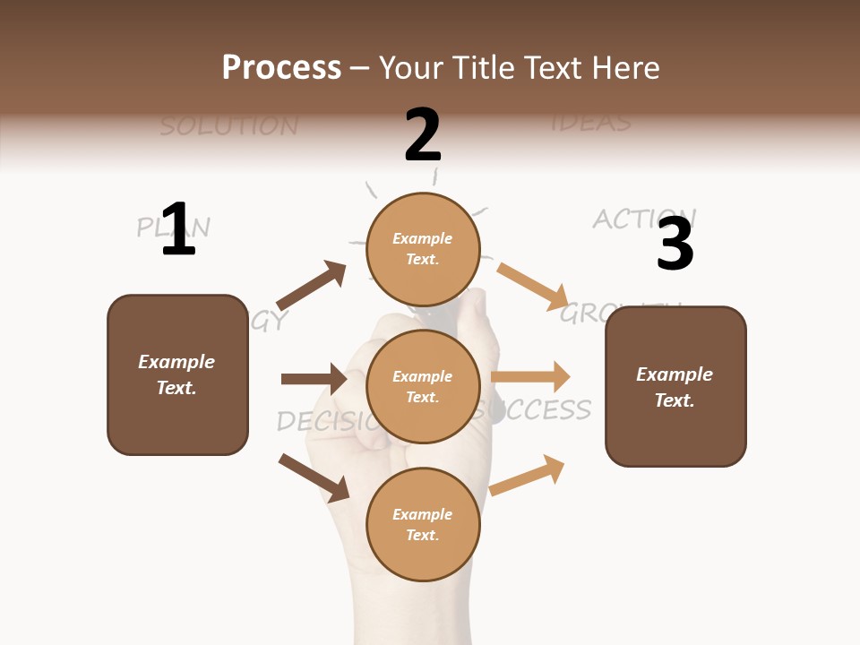 Growth Beginnings Working PowerPoint Template